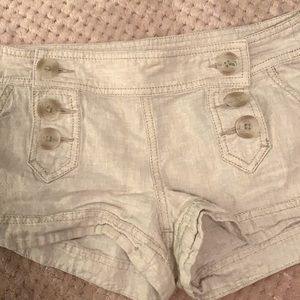 Express sailor linen shorts